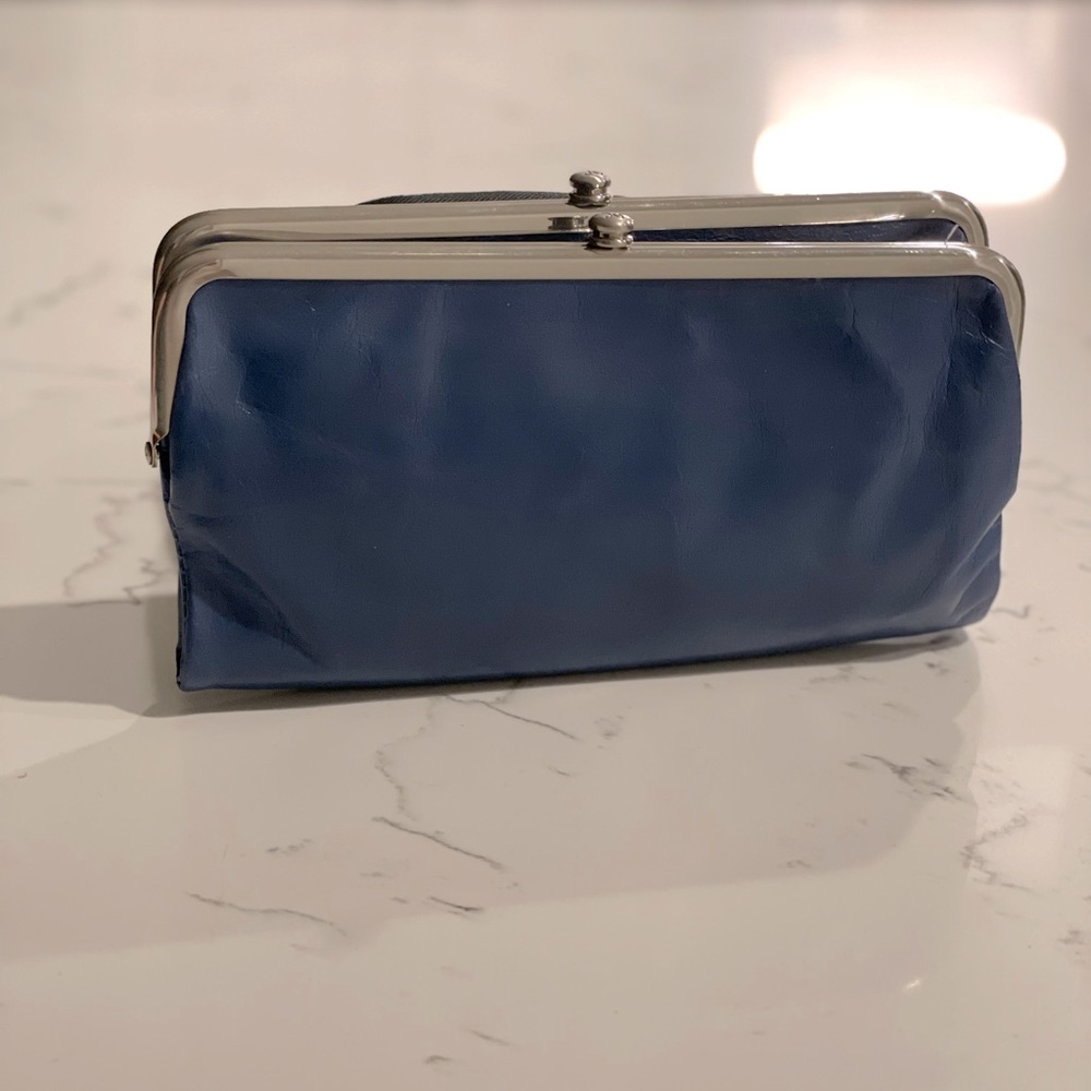 HOBO Vintage Hide Collection Lauren Double Frame Clutch Wallet
